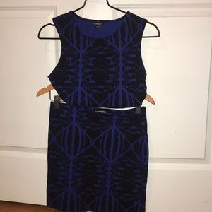 Express 2 piece skirt-top set